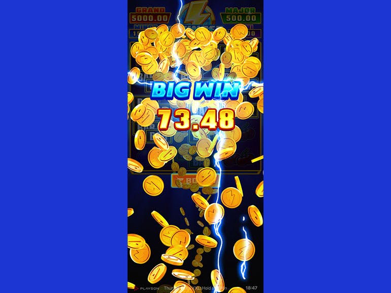 Thunder Coins XXL Hold and Win