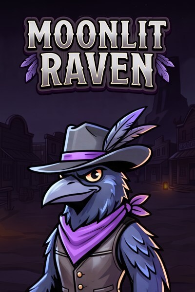 Moonlit Raven slot cover